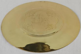 Solid silver gilt antique French Gothic Chalice.
